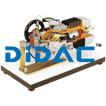 Two Stroke Petrol Engine - Durable High-Performance Steel, 5.0 HP Output , Ideal for Outdoor Equipment