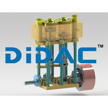 दो सिलेंडर स्टीम इंजन