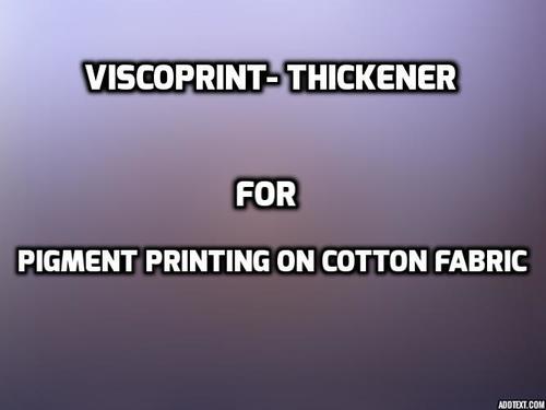 टेक्सटाइल प्रिंटिंग गाढ़ा करने वाला