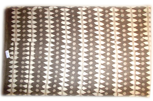 5 गज डब्बू इंडिगो हैंड ब्लॉक मुद्रित हस्तनिर्मित 100% सूती कपड़ा