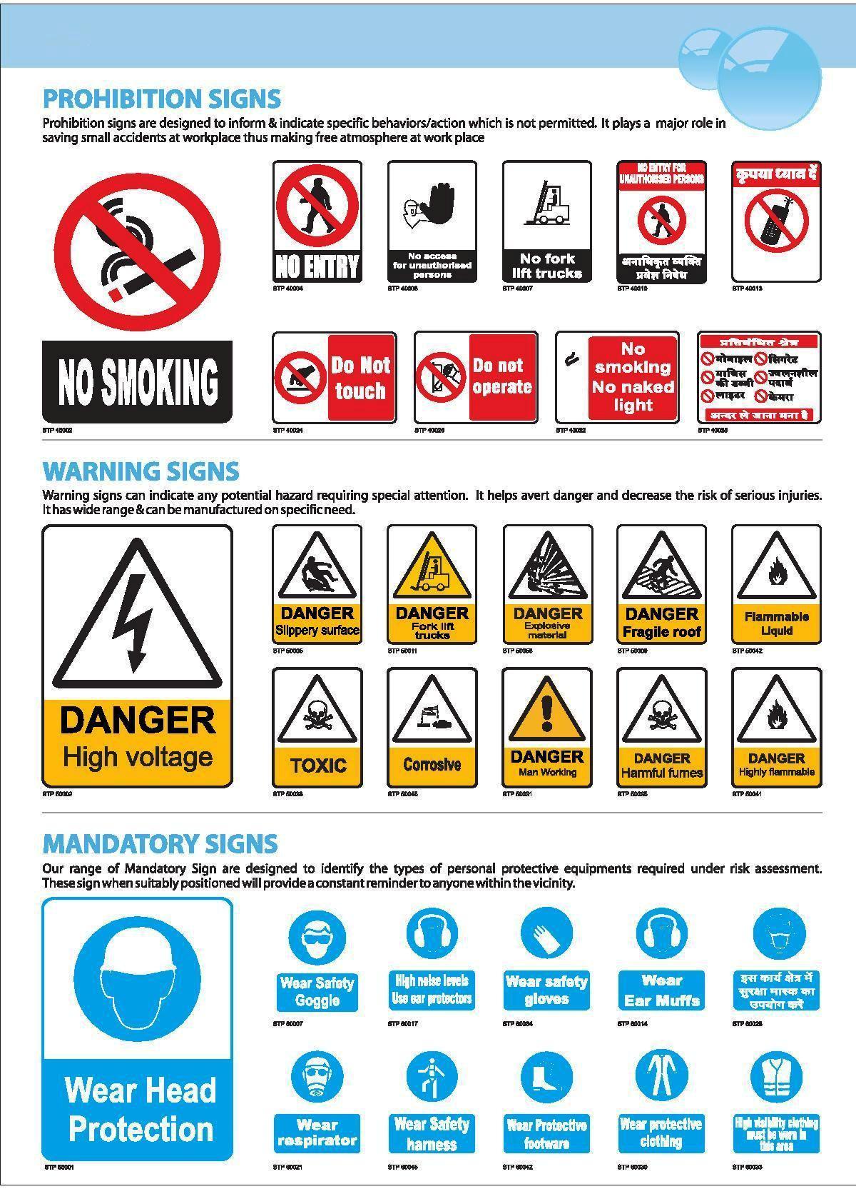 Safety Signs
