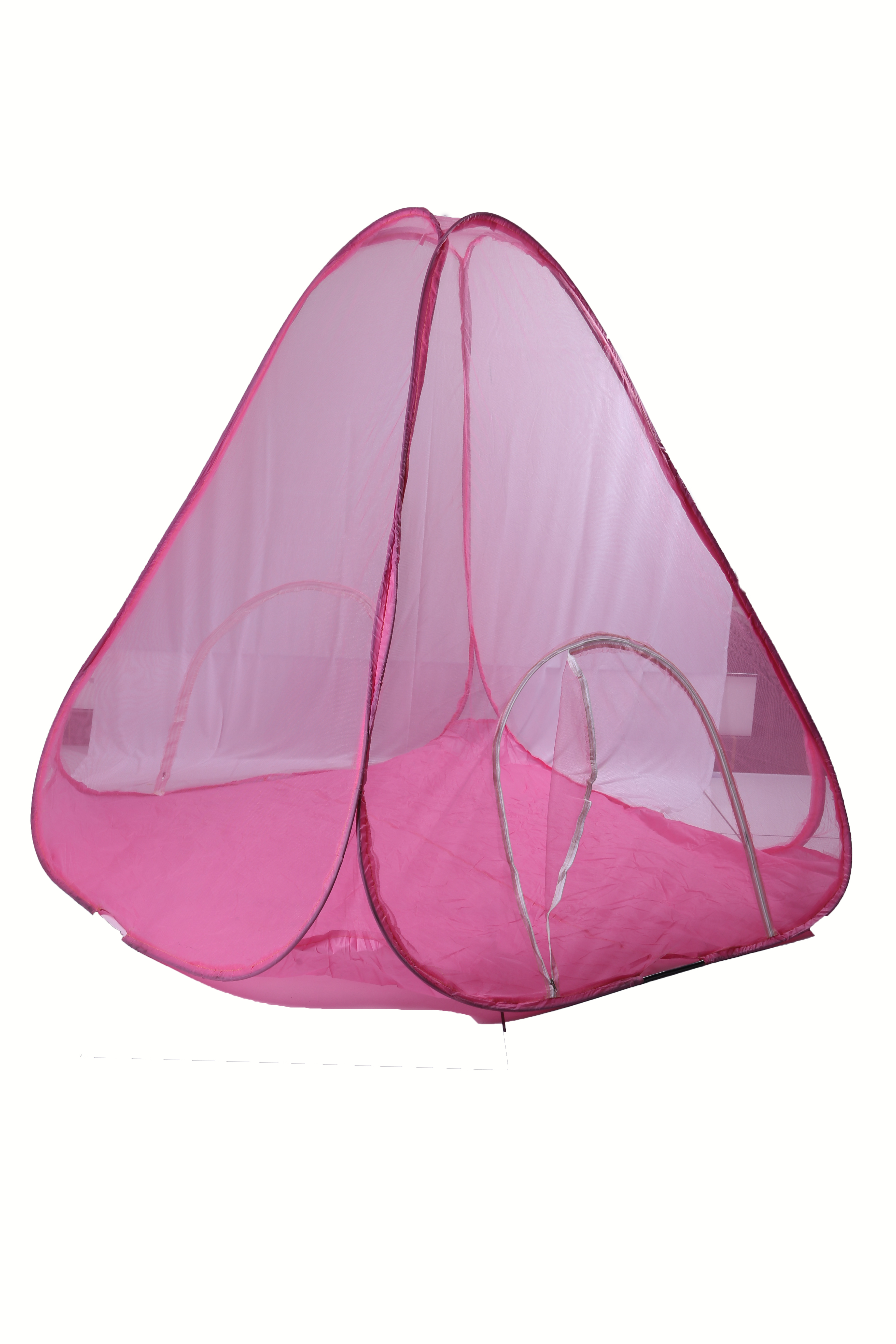 Double Bed Mosquito Net - Polyester, 72x72 Inches, Green | Tear Resistant, Breathable Design, Easy To Fix, Wash Wet Care