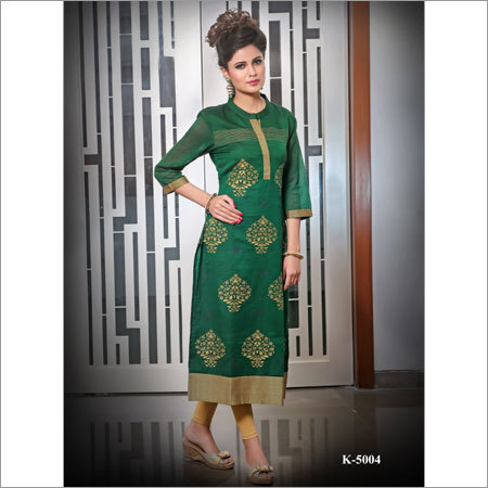 Green Traditional Kurti