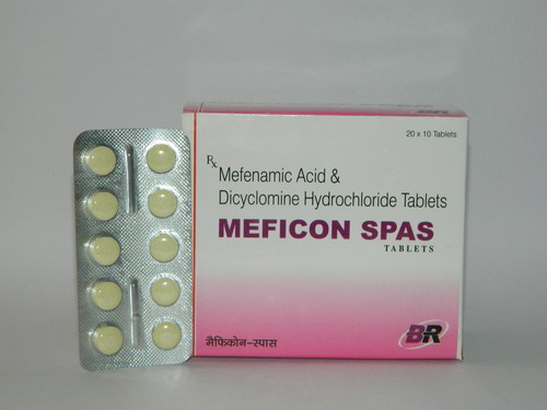 Mefenamic Acid Dicyclomine Tablets