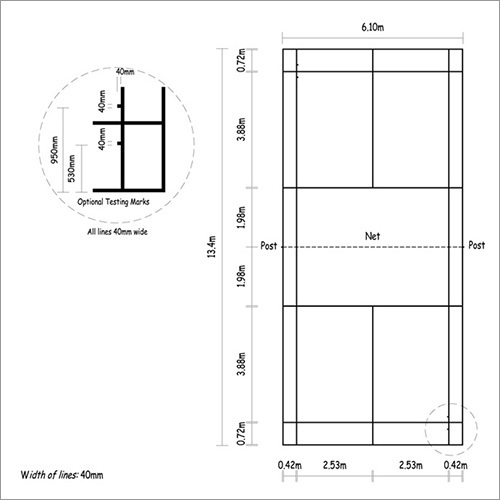 बैडमिंटन कोर्टवेब