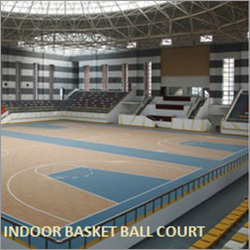 बास्केटबॉल खेल का मैदान