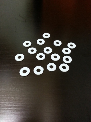 Nylon Washer White