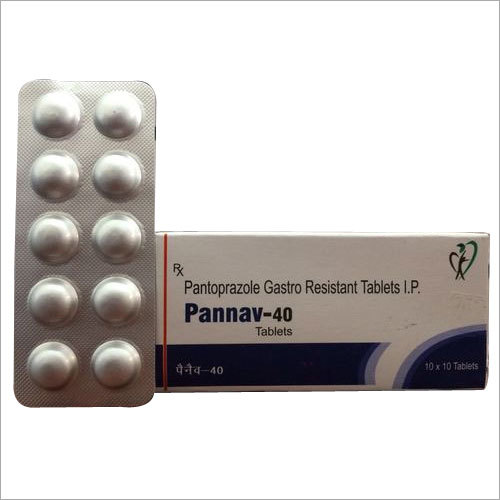 पैंटोप्राज़ोल गैस्ट्रो प्रतिरोधी टैबलेट्स