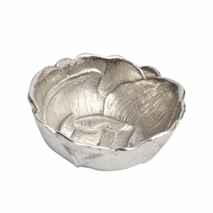 एल्यूमीनियम ट्यूलीप डिज़ाइनर बाउल
