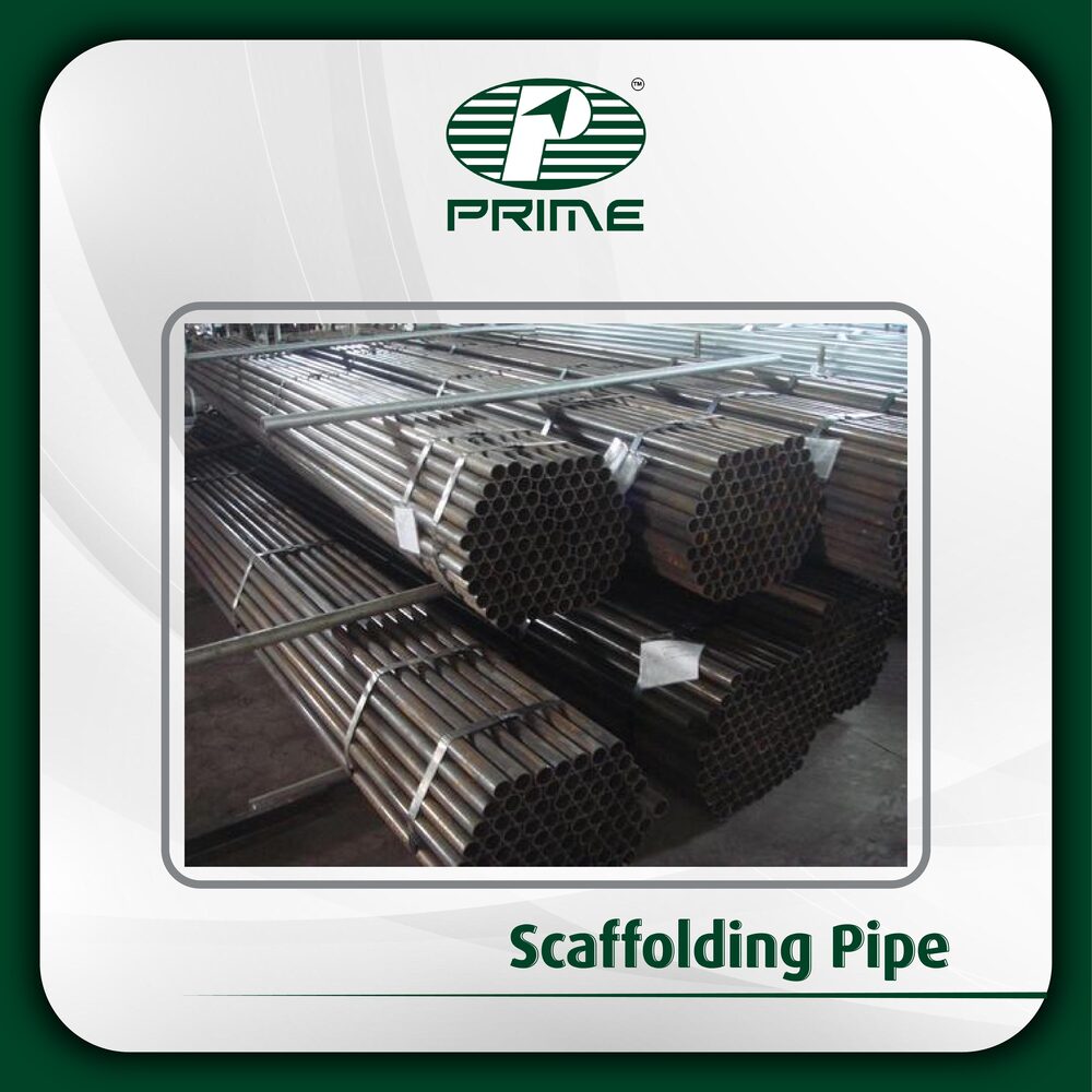 Scaffolding Pipes - High-Grade Steel, Round Shape, Yellow and Blue | Durable, Corrosion-Resistant, Customizable Sizes, 1-Year Warranty