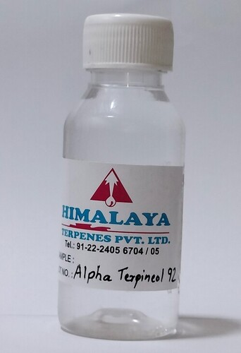 Alpha Terpineol 92 Boiling Point: 25%