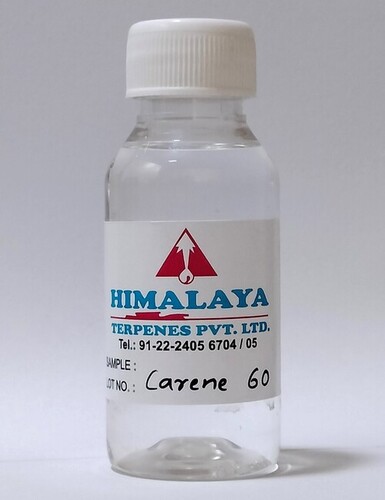 60 Carene - 200 Liters, 95% Purity, Colorless Liquid | Fragrant, Suitable for Animal Pharmaceuticals, Biomedical Applications, and Cosmetics