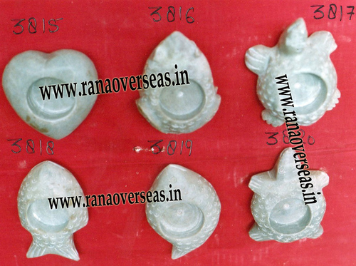 White Marble Stone T-Light Holder 3815-3816-3817-3818-3819-3820