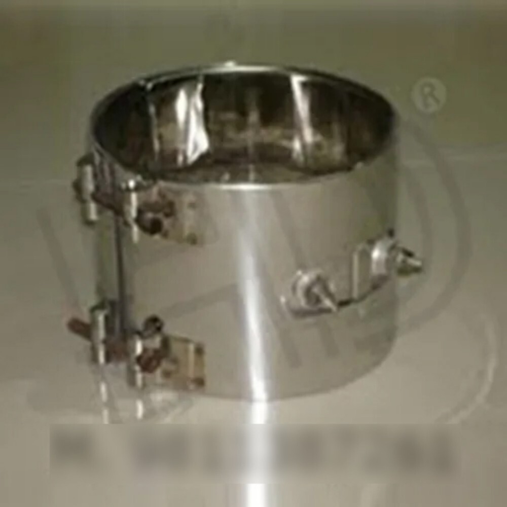 Heat Proof Mica Band Heaters - Stainless Steel, Customizable Dimensions (mm), AC Power Source, 100 to 4000 Watt , Long Lasting, Efficient Heat Transfer