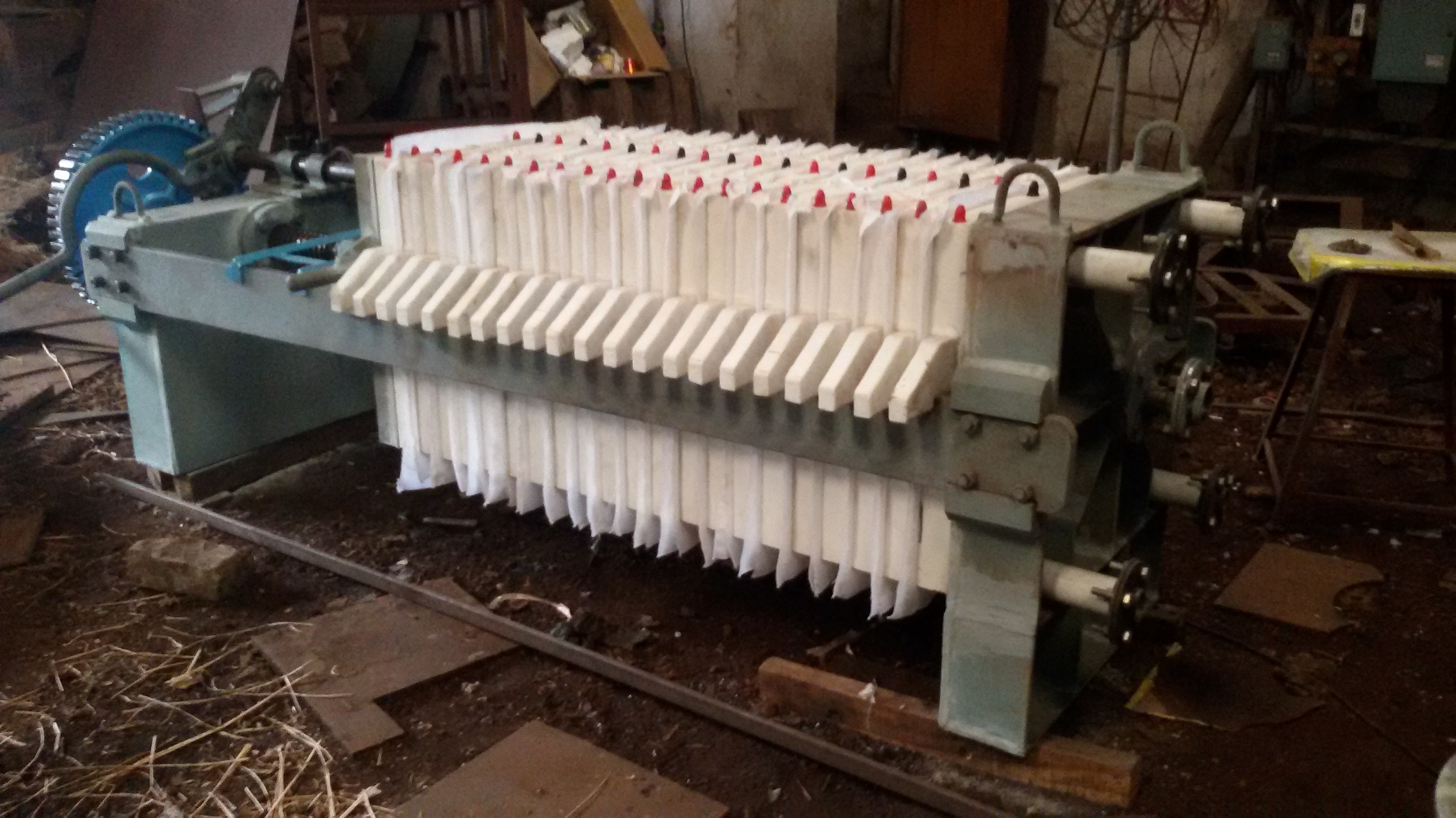 Filter Press With Polymer Plates