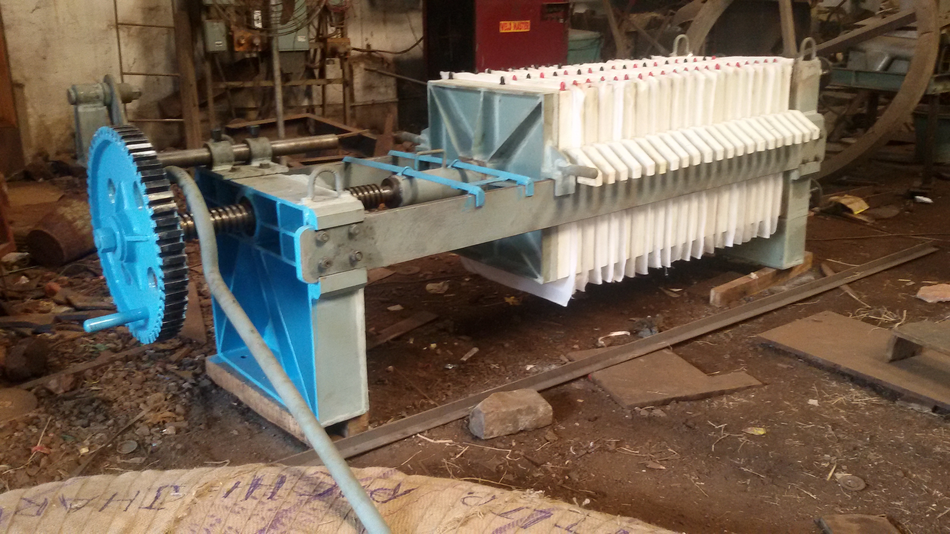 Filter Press With Polymer Plates