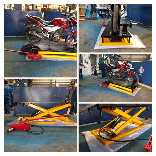 Bike Scissor Lift - Load Capacity: 300  Kilograms (Kg)