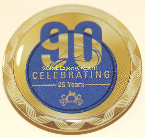 Printed Lapel Pins - Custom Shaped, High-quality Metal Badges With 4-color Offset Printing | Embossed Design, Various Material Options, Nickel Plating, Custom Sizes