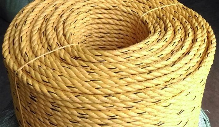 Pp Danline Rope - Polypropylene, Customizable Lengths, Blue Color | Highly Durable, Flexible, Sturdy Design For General Purpose Use