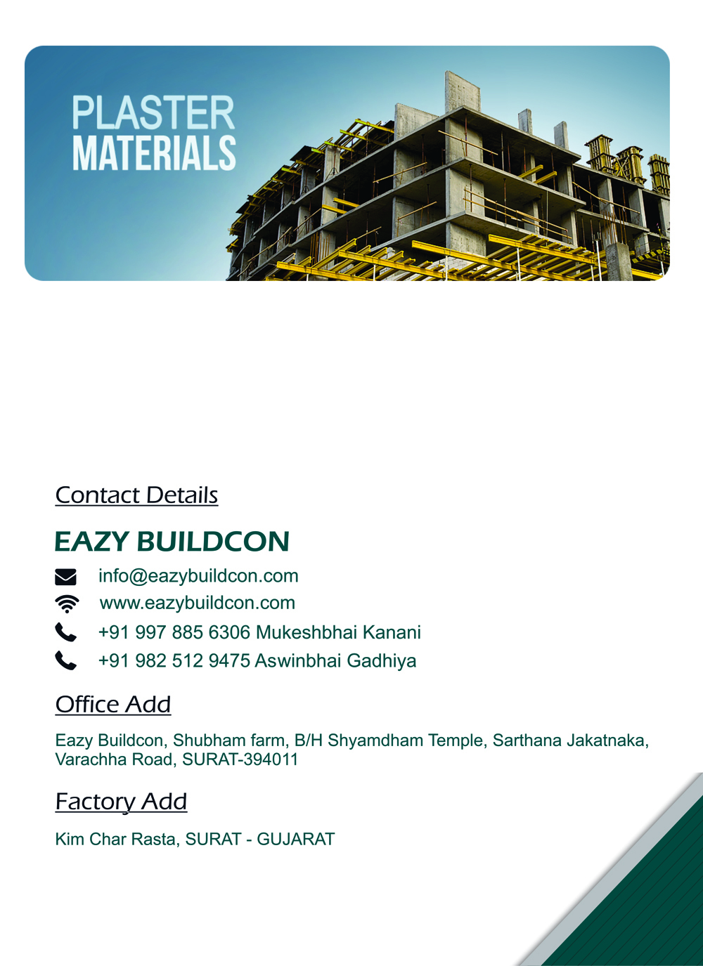 Ready Mix Plaster
