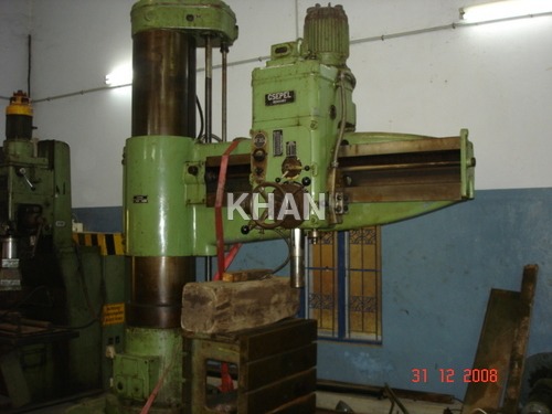 Radial Drilling Machine - Heavy-duty Steel Frame, Precision Drilling System With Adjustable Depth Control And Enhanced Stability