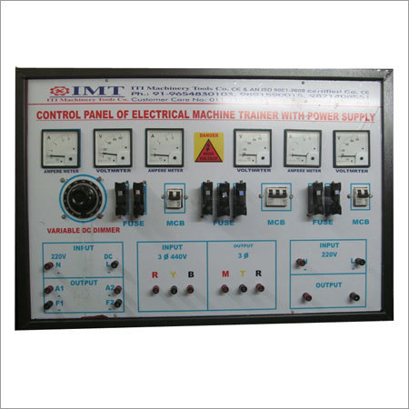 Electrical Machine Control Panel