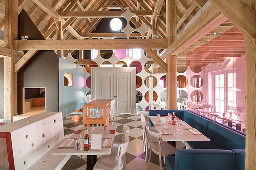 Designer Restaurant Sofa