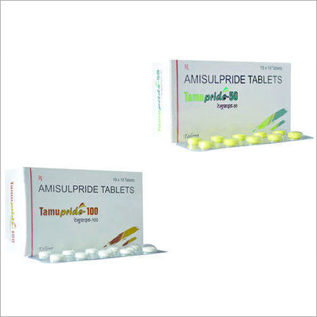 Amisulpride Tablets - 50mg & 100mg Strengths | White Pharmaceutical Grade Tablets, Store in Dry Place