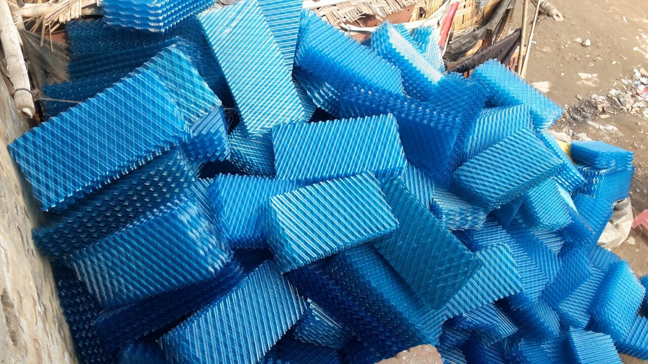 Cooling Tower Pvc Fill - High-performance Material , Efficient Heat Transfer And Durability