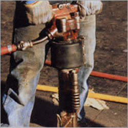 Rock Drill Hose - Polyester, 100 Mtr Length, Black | Spring Steel Wire Reinforced, Multi-Ply Design