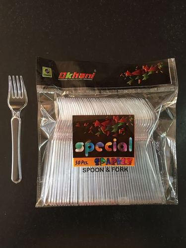 एक बार इस्तेमाल होने वाला प्लास्टिक कांटा