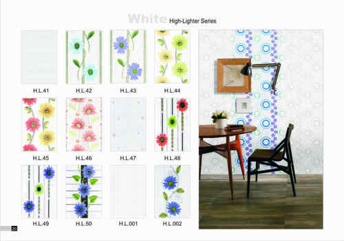 सफेद रंग की सिरेमिक वॉल टाइल्स