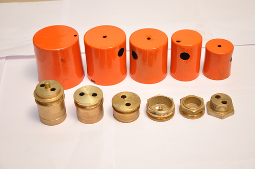 Elements Mild Steel Cap - Shape: Round