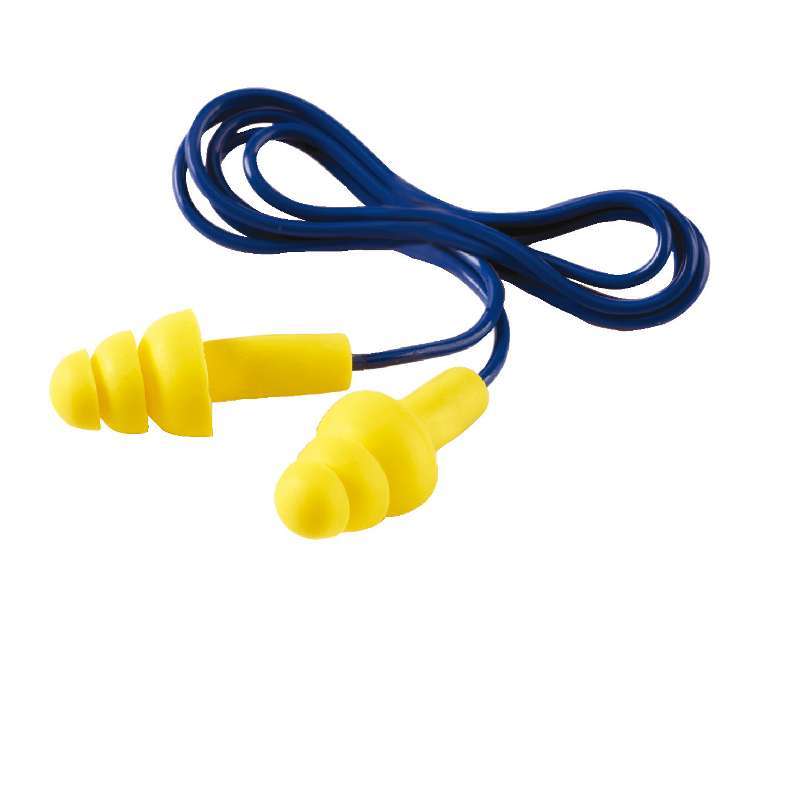 Corded Foam Ear Plugs - Hypo-allergenic Polyurethane, Comfortable Fit For All Ear Canal Sizes, Noise Reduction Rating 29 Db, Ideal For Moderate To High Noise Levels, Perfect For Travel And Sleeping