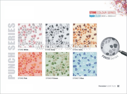 Ceramic Glaze Floor Tiles - 30x30 CM, Premium Quality, High Gloss Finish, Acid Resistant, Non-Slippery, Scratch Proof, Available in Various Colors