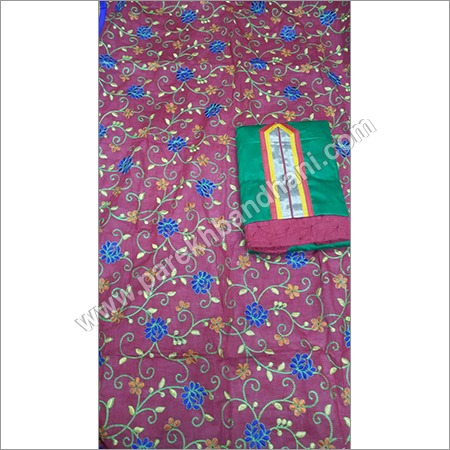 Dress Material With Fancy Net Dupatta