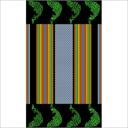 ब्लैक कटरी एनिमल लुंगी