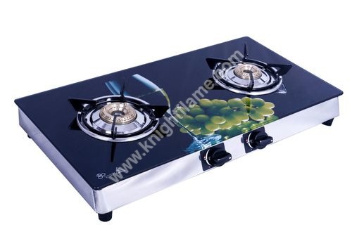 2 बर्नर गैस स्टोव ग्रेप एप्लीकेशन: किचन