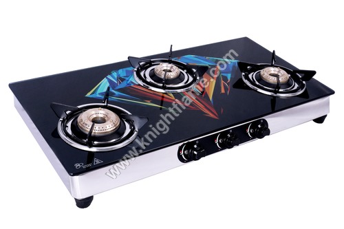 3 बर्नर डायमंड एप्लीकेशन: किचन