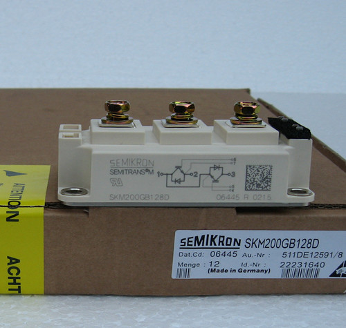 Skm200Gb128D Semikron Igbts Application: Variable-Frequency Drives (Vfds)