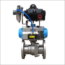Rotary Actuated Ball Valve Application: Industrial