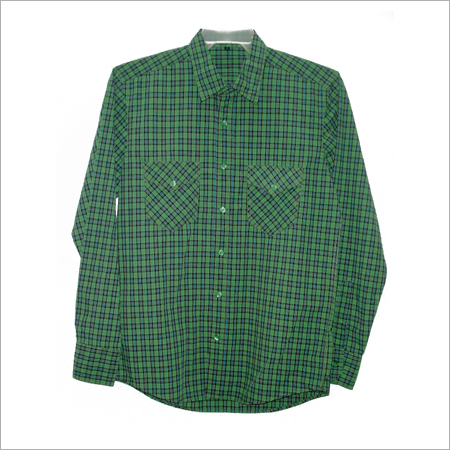 हरा चैक शर्ट