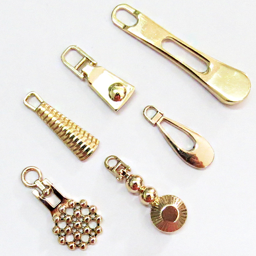 Golden Slider Pullers - Brass Material, Size S-L, Golden Color | Compact Design, Seamless Finish, Easy to Fit