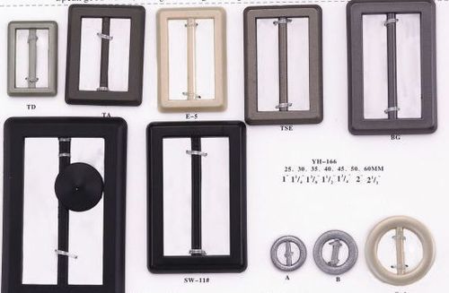 Silver Custom Polyester Buckles