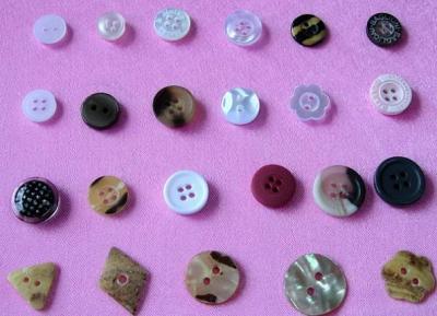 White And Black Shirt Buttons