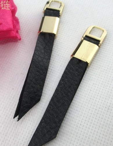 Golden And Black Custom Zip Pullers