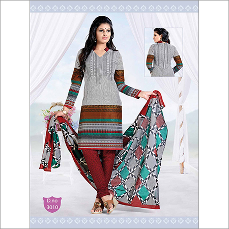 Multi Ladies Unstitched Suits