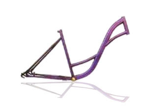 Bicycle Frames Size: 24" Lady