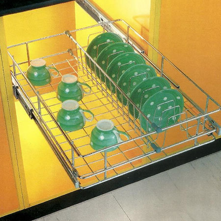 टिकाऊ एसएस सॉसर बास्केट