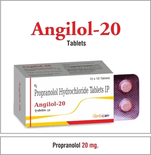 प्रोप्रानोलोल 20Mg। गोलियाँ